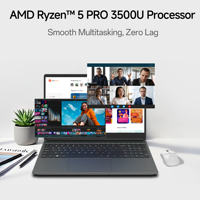 New 15.6-inch AMD Ryzen 5 3500U with IPS Display High-performance Cooling English Keyboard and Windows 11 System Business Laptop
