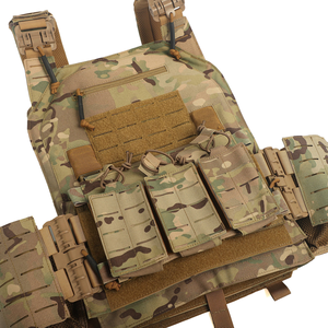 Uniforme d'entraînement tactique multifonctionnel respirant en tissu Oxford personnalisable, gilet tactique à libération rapide - Product Image 4