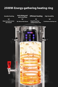 Máquina Comercial Totalmente Automática para Leche de Soya, Fabricante Industrial de Queso de Soya, Capacidad de 11L, Acero Inoxidable SUS304, Totalmente Automática con Pantalla Táctil - Product Image 2
