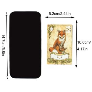 Cartas de adivinación <span class=keywords><strong>Lenormand</strong></span> de estilo antiguo de Alexander Ray - Baraja <span class=keywords><strong>Lenormand</strong></span> tradicional de 36 piezas para principiantes - Product Image 5