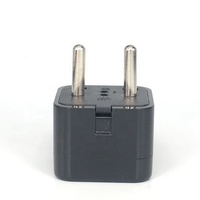 Adaptateur de voyage multifonctionnel universel pour l'Europe, prise électrique CA 4,8 mm, convertisseur de prise de voyage chinoise EU AU 2 broches