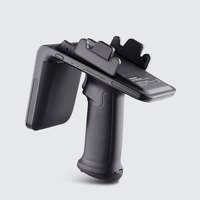 PDA Portátil Chainway R6 con Lector RFID UHF, Escáner de Código de Barras 2D, Antena de 4dBic, Memoria de 4GB, CPU, Sistema Operativo Android, Económico