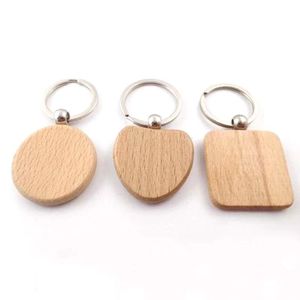 Bán Buôn Gỗ Keychain Trống Keyring Logo Khắc Bằng Gỗ Biểu Tượng Tùy Chỉnh Khoảng Trống Bằng Gỗ Móc Chìa Khóa Keychain - Product Image 2