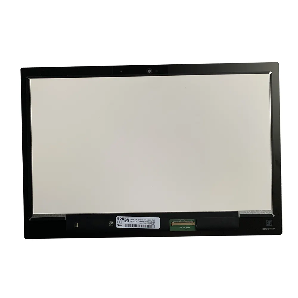 High quality original BOE 11.6 inch HD replacement assembly laptop LCD screen display touch panel A grade for HP NV116WHM-T1C
