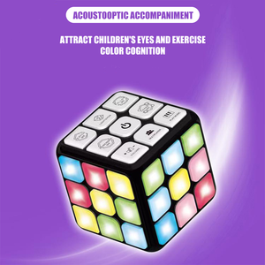 2025 Fun Entry Competitive Music Magic Cube Smooth Feel Adjustment 7 Modes of <strong>Smart</strong> <strong>Games</strong> Exercise Quick Thinking - Product Image 3