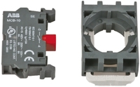 1SFA611605R1111 Bloc de contact MCBH-11, voyant rouge, 1 contact normalement ouvert/1 contact normalement fermé, série modulaire