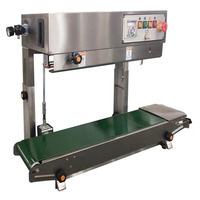 DBF-1000AN automatique de gonflage continu vertical de gaz d'azote rinçant la machine remplissante de cachetage de bande de sacs en plastique
