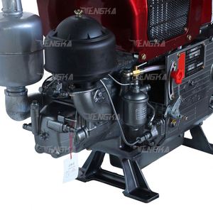 Moteur diesel horizontal monocylindre Tengka Zs1130 de haute qualité, 30 CV, refroidissement par eau, démarrage manuel, faible consommation de carburant - Product Image 3