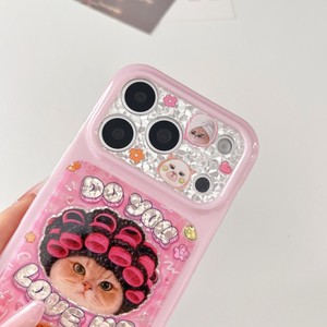 เคสโทรศัพท์มือถือลายการ์ตูนน่ารัก รูปสัตว์ แมววิ้งๆ แบบ IMD สำหรับ iPhone 18 17 16 15 ลายเสือดาว ผู้หญิง แฟชั่น ป้องกันการกระแทก - Product Image 4