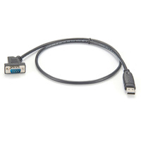 Adaptador Convertidor USB 2.0/3.0 a DB9 RS232 Macho/Hembra de Perfil Bajo con Chip FTDI para Báscula Electrónica y Caja Registradora