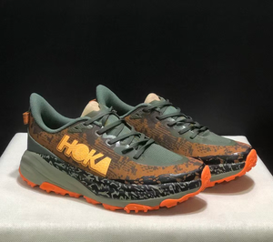 รองเท้าวิ่งเทรล HOKAS Speedgoat 6 สำหรับผู้ชายและผู้หญิง รองเท้าผ้าใบสำหรับกิจกรรมกลางแจ้ง ระบายอากาศได้ดี พื้นรองเท้ากันลื่น - Product Image 4