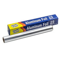 Rouleau de papier aluminium de qualité alimentaire, résistant, antiadhésif, pour usage en cuisine