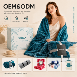 Custom OEM ODM Luxurious Embossed Flower Print Raschel <strong>Fleece</strong> <strong>Blanket</strong> <strong>Large</strong> Exquisite Soft Cozy Warm Customized Throw <strong>Blanket</strong> - Product Image 1