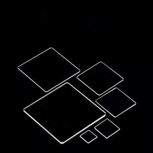 Suministro de fábrica, vidrio óptico transparente, sílice fundida, JGS3, placa de ventana óptica de vidrio de cuarzo IR - Product Image 3