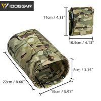 IDOGEAR Pochette Tactique de Rangement pour Magazines, Outils et Articles Divers, Compatible Ceinture Molle, Gilet et Sac à Dos