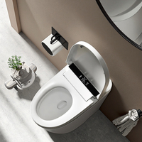 8824H Dayao Toilette intelligente haut de gamme monobloc avec siège chauffant, télécommande, évacuation en S, chasse automatique et couvercle à fermeture douce