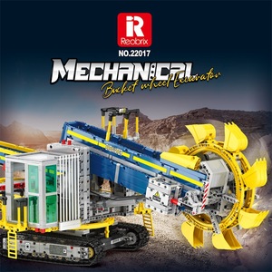 Reobrix Bucket Wheel Excavator Building Blocks 3188 Pieces Remote Control <b>Educational</b> <b>Toy</b> for Ages 22017 - Product Image 3
