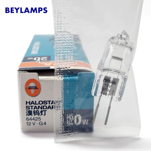 64425 64425S <span class=keywords><strong>12V</strong></span> <span class=keywords><strong>20W</strong></span> <span class=keywords><strong>G4</strong></span> 2800K 300lm <span class=keywords><strong>hotte</strong></span> éclairage lampe au bromure de tungstène <span class=keywords><strong>ampoule</strong></span> projecteurs en cristal - Product Image 3