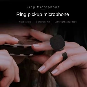 Radio stéréo multimedea prise mains libres 3.5mm microphone à anneau instrument de <span class=keywords><strong>musique</strong></span> flûte harmonica microphone à condensateur audio - Product Image 5