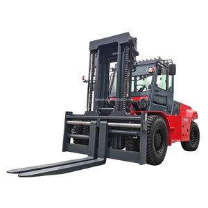 Carretillas elevadoras compactas de 15 toneladas y 16 toneladas EPA Euro 3 5 Carretilla elevadora diésel con cabina Mástil de 2 etapas Altura de elevación de 3M para elevación pesada Precio - Product Image 2