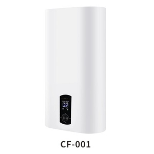 <span class=keywords><strong>Chauffe</strong></span>-<span class=keywords><strong>eau</strong></span> électrique mural <span class=keywords><strong>vertical</strong></span> haute efficacité 50L 80L à double réservoir émaillé, design fin et <span class=keywords><strong>plat</strong></span>, économie d'énergie - Product Image 1