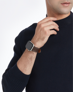 Bracelet de montre Barenia en cuir français pour <span class=keywords><strong>Apple</strong></span> Watch série 3/4/5/6/SE/7/8 - Product Image 4