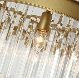 Candelabro de cristal simple moderno para el hogar Lámpara de iluminación Zhongshan Instalación de techo fácil para <span class=keywords><strong>Amazon</strong></span> Cross-Border Living - Product Image 4