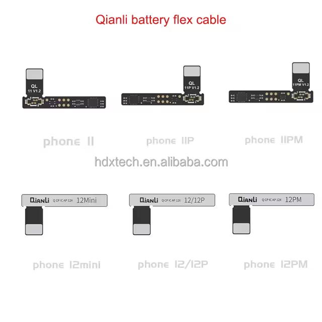 Qianliバッテリー外部フレックスFace IDフレックスケーブル iPhone 11