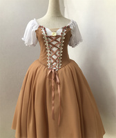 Nouvelle robe de danse romantique professionnelle de ballet en mousseline de soie pour filles adultes. Robe Romantique-6