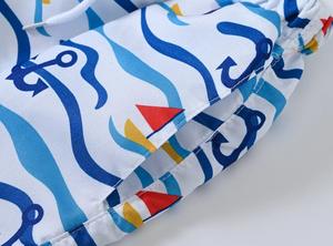 Summer 2-12 Years Old Boy Shorts Beach Shorts Customize Print Short Swimsuit Swimwear Beach Wears - Product Image 5