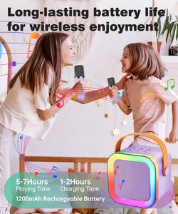 Mini Máquina de <span class=keywords><strong>Karaoke</strong></span> para Niños - Altavoz Portátil Inalámbrico de 5W con Alcance de 10m, Juguete Educativo para Niños de 5 a 15 Años, Unisex - Product Image 6