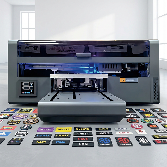 A3+ Enhanced Vision UV DTF Flatbed Printer 2 I3200-U1 Heads 2sqm/h for Silicone Logo Crystal Sticker Printing