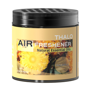 THALO 180g Désodorisant Solide en Gel pour <span class=keywords><strong>Voiture</strong></span> et Maison – Éliminateur d'Odeurs Longue Durée – Décoration Parfumée - Product Image 5