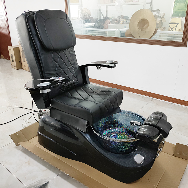 Salon Foot Care Manicure Chair Electric Massage Spa Chair