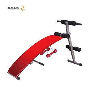Tăng Tập Thể Dục Thép Và Sắt Phẳng Băng Ghế Dự Bị Cong Sit-up Tập Thể Dục Thể Thao Quả Tạ Băng Ghế Dự Bị Có Thể Gập Lại Với Biểu Tượng Tùy Chỉnh Cho Nhà Phòng Tập Thể Dục - Product Image 2