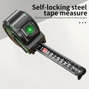 पोर्टेबल स्टील प्लास्टिक टेप माप 5 मीटर लंबाई 25 मिमी फैक्टरी मीट्रिक इंच माप के लिए अनुकूलित लोगो चुंबकीय प्रणाली की आपूर्ति - Product Image 5