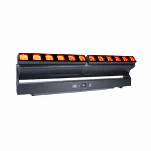 12*40W LED-Fokussierung szoom Moving Head Matrix Licht Voll farbe RGBW 4 in 1 LED Stage Beam Bar Licht