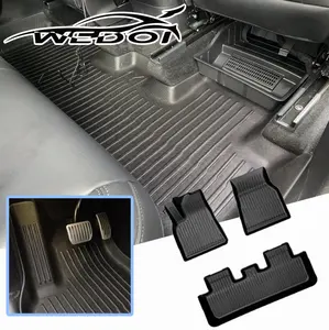 高品质防滑3D汽车垫汽车配件钢琴定制适合特斯拉y型TPE汽车垫