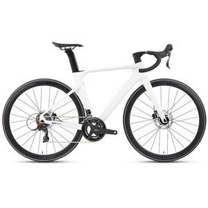 Vélo de route en carbone R5pro 2e génération à freins à disque, 24 vitesses, 700c, avec roues en carbone, à prix abordable - Product Image 1