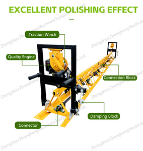 Hot bán xi măng giàn screed 6M xăng động cơ bê tông rung Land san lấp mặt bằng máy - Product Image 4