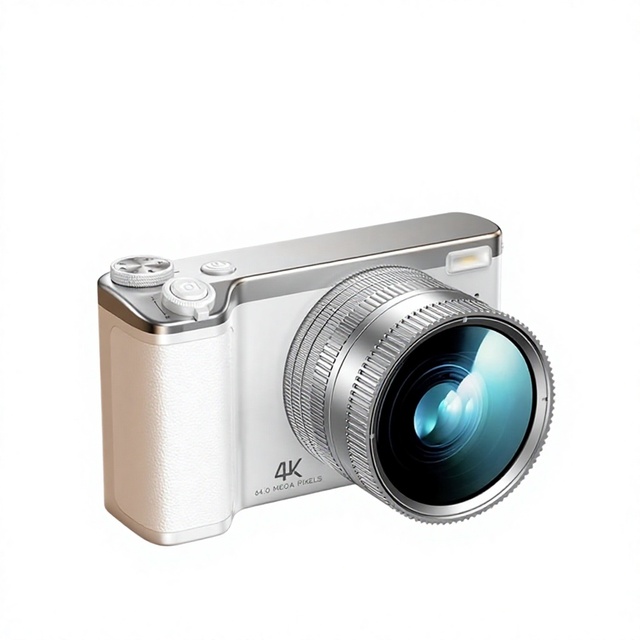 BENJIE New WIFI Professional Digital Rechargeable Video Camera 4K Photography 40MP AI Beauty 2-3" Screen 2000mAh Boys Girls