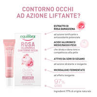 Keseimbangan wajah, Kontur Mata Hyaluronic Rose, berdasarkan ekstrak Damas Rose, asam Hyaluronic