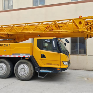 Grue d'occasion QY55KC 55 tonnes Shanghai QY QAY XCA XCT en bon état à prix réduit - Vente chaude - Product Image 1