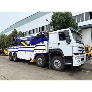 HOWO 8x4 40 Tonnes 50 Tonnes Camion de Remorquage Lourd à Rotation 360 Degrés, Camion de Dépannage, Camion de Sauvetage - Product Image 6