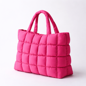DDHBA nouveau produit luxueux sac à bandoulière bouffant sac à main à la mode pour les femmes pratique sac fourre-tout gonflé - Product Image 4