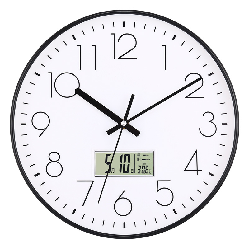 Calendrier noir stéréo 3D