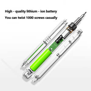 Kit de tournevis électrique multifonction portable 45 en 1, manche en acier, outil de réparation DIY, support OEM personnalisable, garantie de 3 mois - Product Image 4