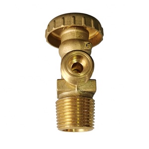 Vanne manuelle en laiton de 3/4 pouce pour bouteille de GPL, vanne de gaz de pétrole liquéfié à structure angulaire - Product Image 4