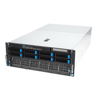 ASUS ESC8000A-E12 8GPU 용 듀얼 NVMe 4U 서버 베어 본 (AMD Epyc 2TB HDD 64GB DDR4 메모리 새로운 조건 스톡 랙 유형