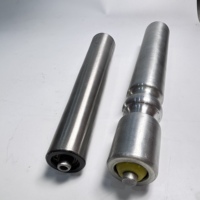 Nouveaux rouleaux de guidage en acier inoxydable galvanisé avec roues dentées en caoutchouc/acier pour lignes de production, personnalisables